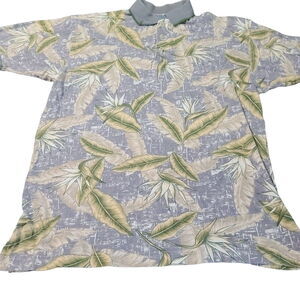 Kaylua Bay Resortwear Mens Polo Shirt Multicolor Size Medium Cotton Pullover